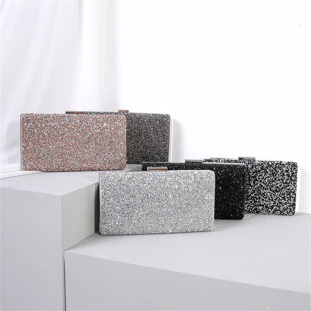 Women Diamond Evening Clutch Bag Female Coctail Wedding Party Banquet Bag PU Fashion Elegant Glitter Long Purse Shoulder Bag
Women Diamond Evening Clutch Bag Female Coctail Wedding Party Banquet Bag PU Fashion Elegant Glitter Long Purse Shoulder Bag