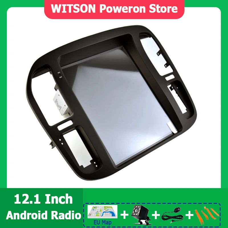 WITSON Tesla вертикальный экран Android 11, автомобильный DVD для TOYOTA LAND CRUISER LC100 LEXU 470, автомобильный аудиоплеер, GPS, авторадио, стерео
WITSON Tesla вертикальный экран Android 11, автомобильный DVD для TOYOTA LAND CRUISER LC100 LEXU 470, автомобильный аудиоплеер, GPS, авторадио, стерео