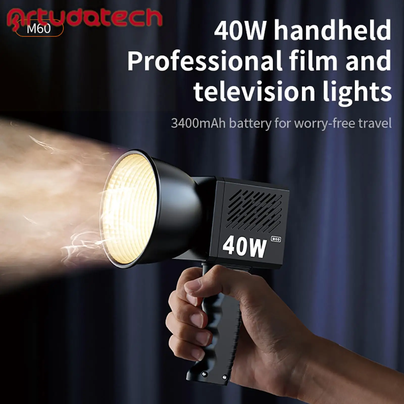40W M60 Photography Light COB High Brightness Solar Light Outdoor LED Light
40W M60 Photography Light COB High Brightness Solar Light Outdoor LED Light
