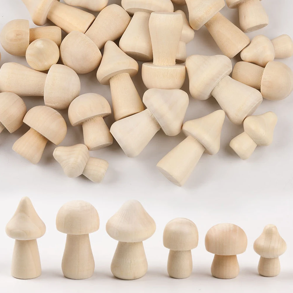 60 Pcs Mushroom Diy Mushroom Models Crafts Unpainted DIY Models for Kids Adults Painting Graffiti Toy H made Decor nament
60 Pcs Mushroom Diy Mushroom Models Crafts Unpainted DIY Models for Kids Adults Painting Graffiti Toy H made Decor nament