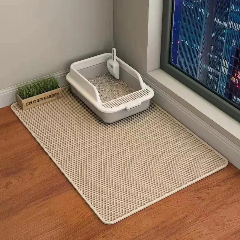 Cat Litter Mat Double Layer Pet Non Slip Big Pet Litter Box Filter MatWear Resistant Waterproof Anti-slip Cat Litter Mat
Cat Litter Mat Double Layer Pet Non Slip Big Pet Litter Box Filter MatWear Resistant Waterproof Anti-slip Cat Litter Mat
