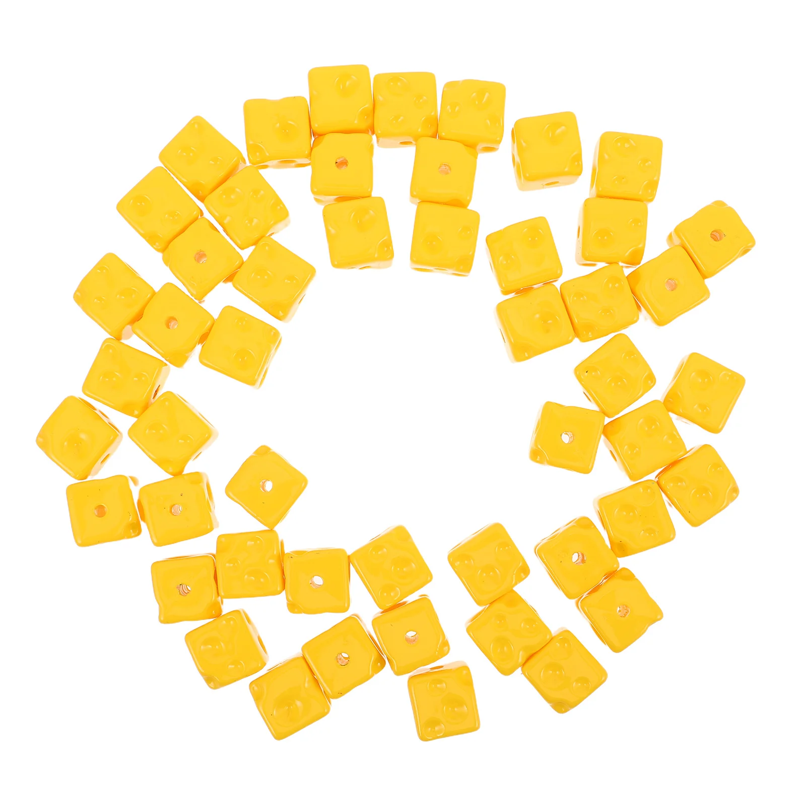 50Pcs Cheese Cube Beads Flatback Mini Cheese Charms for DIY Craft Jewelry Making Phone Chains Keychains Accessories
50Pcs Cheese Cube Beads Flatback Mini Cheese Charms for DIY Craft Jewelry Making Phone Chains Keychains Accessories