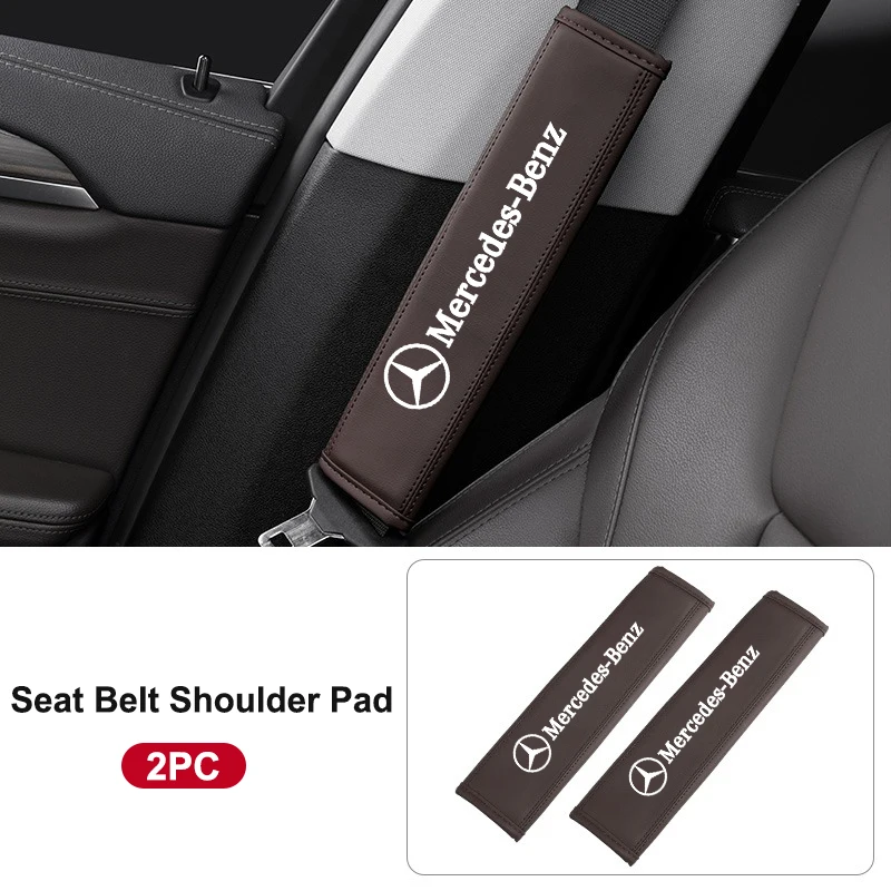 Car Seat Belt Cover For Mercedes Benz AMG W177 W176 X166 X167 C257 C218 X253 C118 Leather Safety Belt Shoulder Protection Pads
Car Seat Belt Cover For Mercedes Benz AMG W177 W176 X166 X167 C257 C218 X253 C118 Leather Safety Belt Shoulder Protection Pads