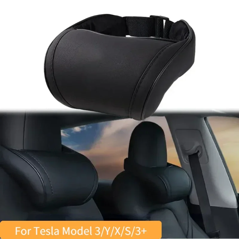Car Neck Pillow for Tesla Model 3 S X Y 3+ Soft Comfortable Cushion Leather Neck Support Car Seat Headrest Car Accessories 2024
Car Neck Pillow for Tesla Model 3 S X Y 3+ Soft Comfortable Cushion Leather Neck Support Car Seat Headrest Car Accessories 2024