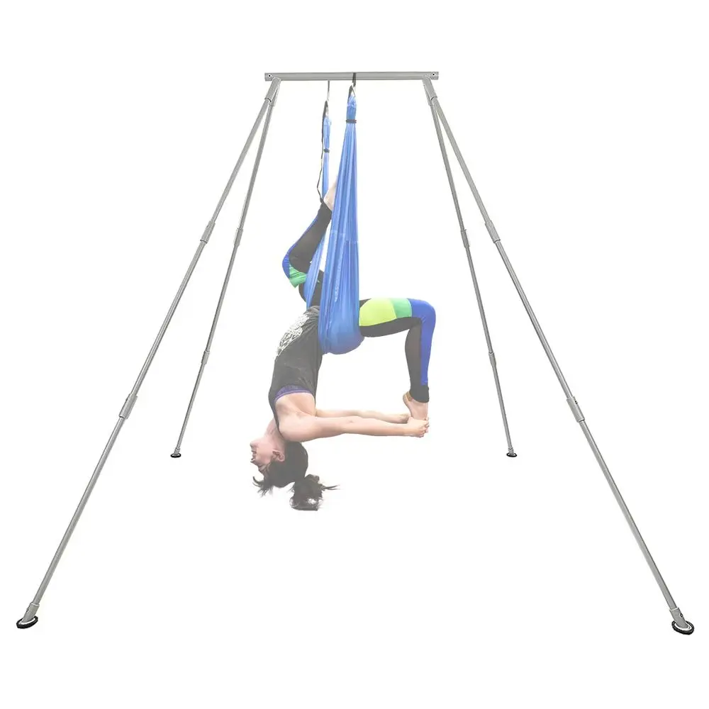 8.1 Aerial Yoga Swing Stand Frame with Triangle Structure for Indoor Outdoor Use, 8.1 FT Height with 550Pound Capacity
8.1 Aerial Yoga Swing Stand Frame with Triangle Structure for Indoor Outdoor Use, 8.1 FT Height with 550Pound Capacity