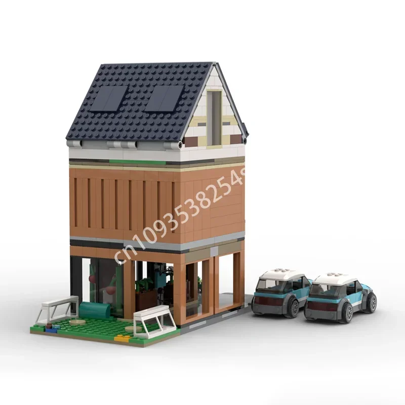 799PCS MOC Modular Family House Street View Model Building Block Diy Creative Assembly Educational Bricks Toys Kid Holiday Gift
799PCS MOC Modular Family House Street View Model Building Block Diy Creative Assembly Educational Bricks Toys Kid Holiday Gift
