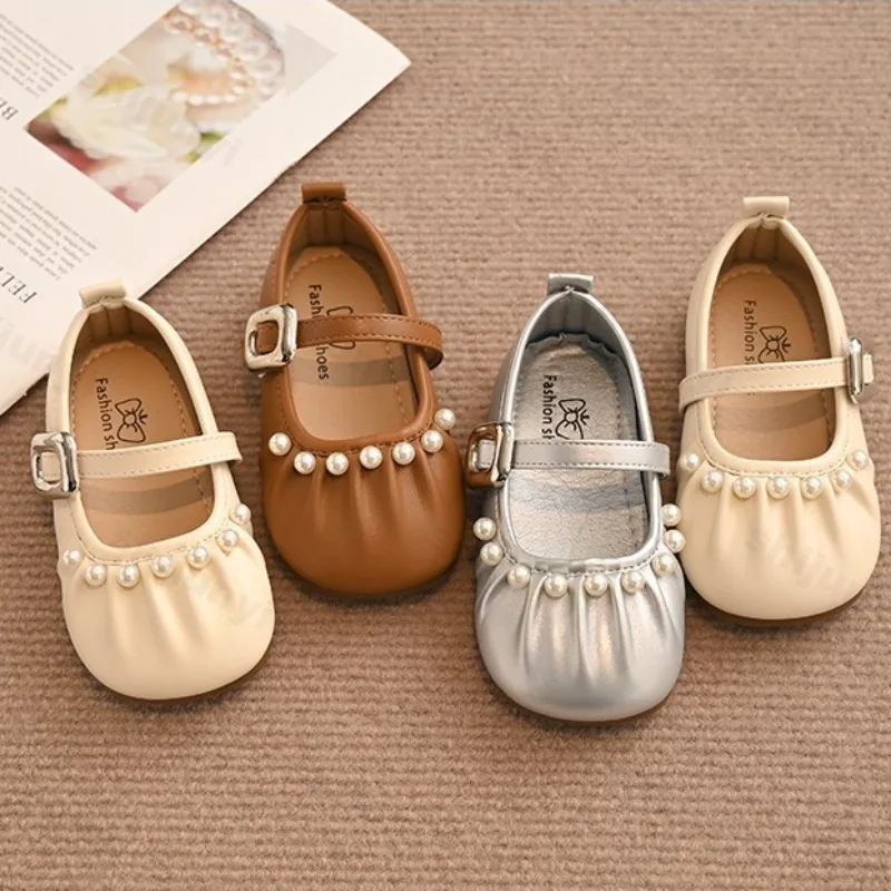 Children Flat Shoes Comfortable Non Slip Girls Princess Shoes Four Seasons Fashion Outdoor PU Leather Shoes Kids Dress Banquet
Children Flat Shoes Comfortable Non Slip Girls Princess Shoes Four Seasons Fashion Outdoor PU Leather Shoes Kids Dress Banquet