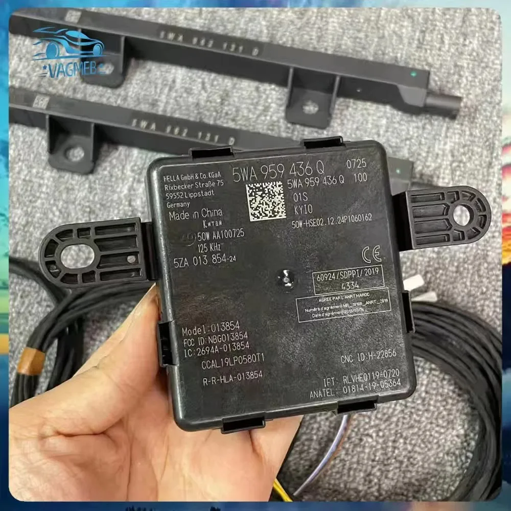 5WA959436Q For Audi A3 8Y Keyless Entry Set 5WA 959 436Q Original Car Part Number 5WA 959 436Q OEM 5WA959436Q
5WA959436Q For Audi A3 8Y Keyless Entry Set 5WA 959 436Q Original Car Part Number 5WA 959 436Q OEM 5WA959436Q
