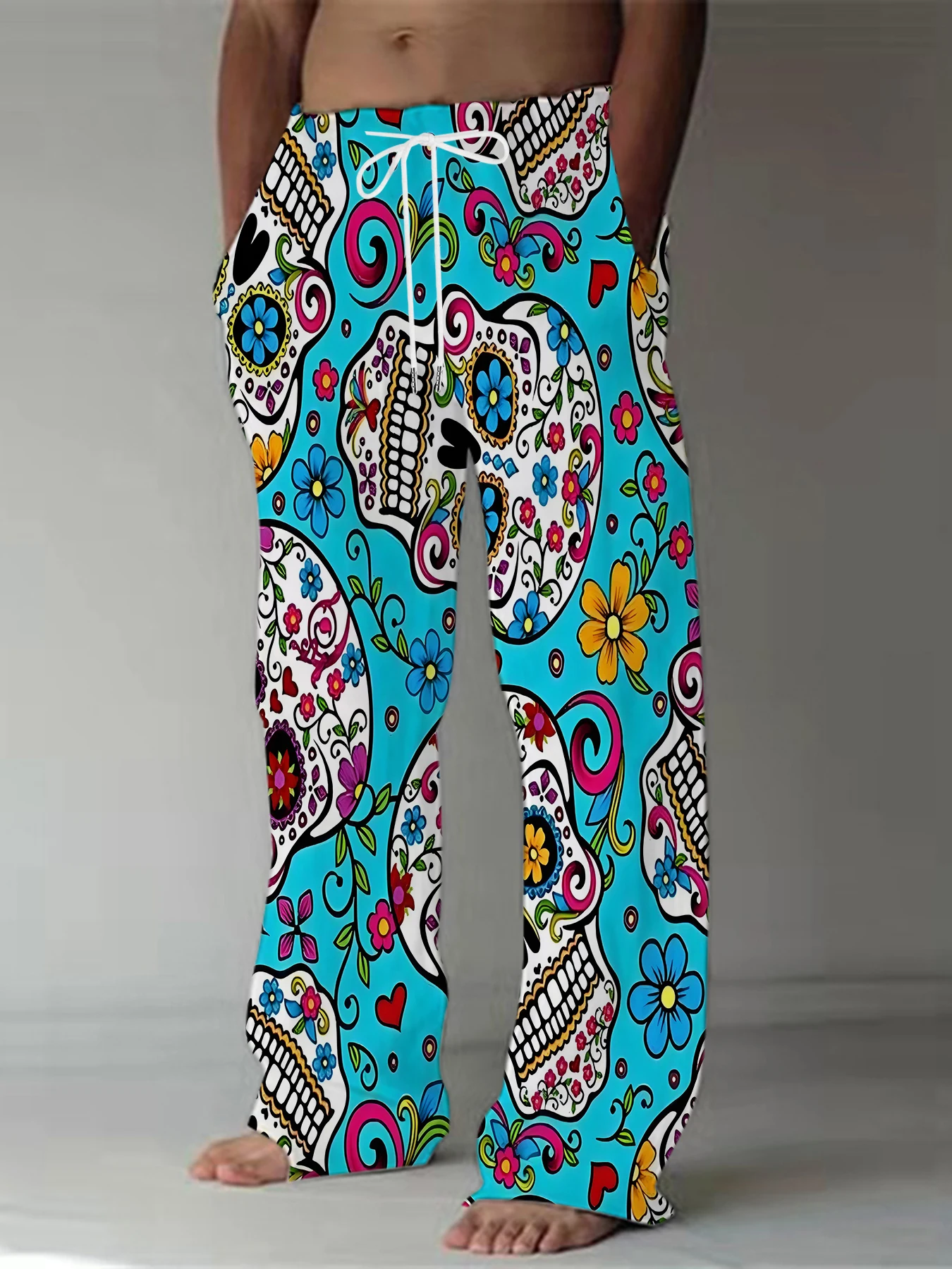 2026 Men's Printed Straight Leg Pants Vibrant Abstract Pattern Drawstring Waist Loose Fit Summer Beach Casual Swim Shorts
2026 Men's Printed Straight Leg Pants Vibrant Abstract Pattern Drawstring Waist Loose Fit Summer Beach Casual Swim Shorts