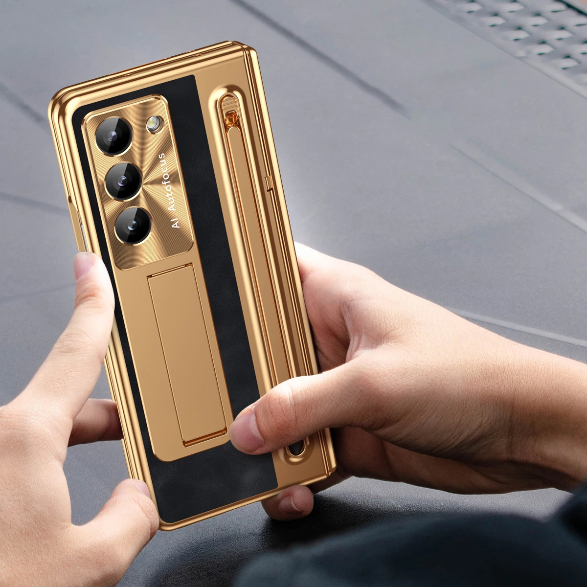 Magnetic Pen Leather Case For Samsung Galaxy Z Fold 8 Wide 6 5 4 3 7 Z TriFold Tempered Glass Shockproof Full Protector Cover
Magnetic Pen Leather Case For Samsung Galaxy Z Fold 8 Wide 6 5 4 3 7 Z TriFold Tempered Glass Shockproof Full Protector Cover