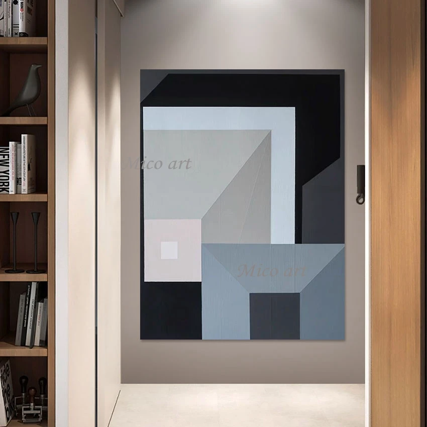 Abstract Canvas Design Painting Quality Modern Geometry Shape Textured Simple Art Decoration Picture Frameless Wall Hanging
Abstract Canvas Design Painting Quality Modern Geometry Shape Textured Simple Art Decoration Picture Frameless Wall Hanging