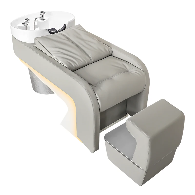 Shampoo bed Hair salon special hair shampoo bed simple semi-lying high-end salon flushing bed
Shampoo bed Hair salon special hair shampoo bed simple semi-lying high-end salon flushing bed