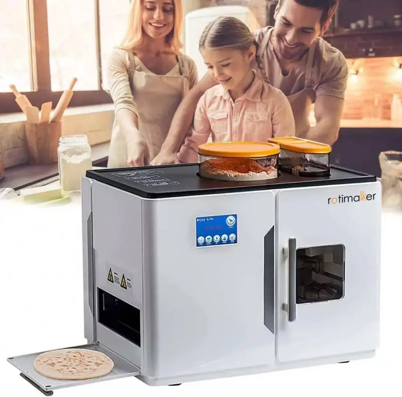 Rotimalker Automatic Electric Roti Robot Rotti Ata Chapati Flatbread Tortilla Magic Fully Making Machine Rotimatic Roti Maker
Rotimalker Automatic Electric Roti Robot Rotti Ata Chapati Flatbread Tortilla Magic Fully Making Machine Rotimatic Roti Maker