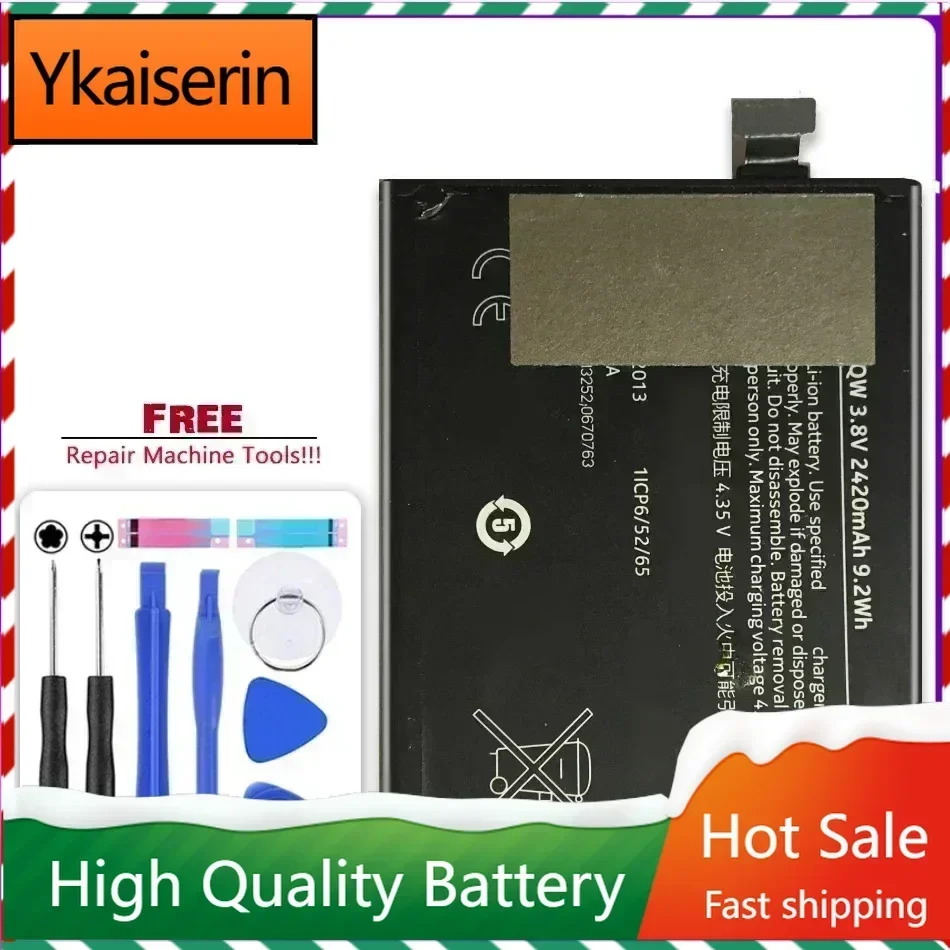Сменный аккумулятор BV-5QW 2420 мАч для Nokia Lumia 930 929 RM927 Lumia930 BV5QW, литий-полимерные аккумуляторы + гарантия на инструменты
Сменный аккумулятор BV-5QW 2420 мАч для Nokia Lumia 930 929 RM927 Lumia930 BV5QW, литий-полимерные аккумуляторы + гарантия на инструменты