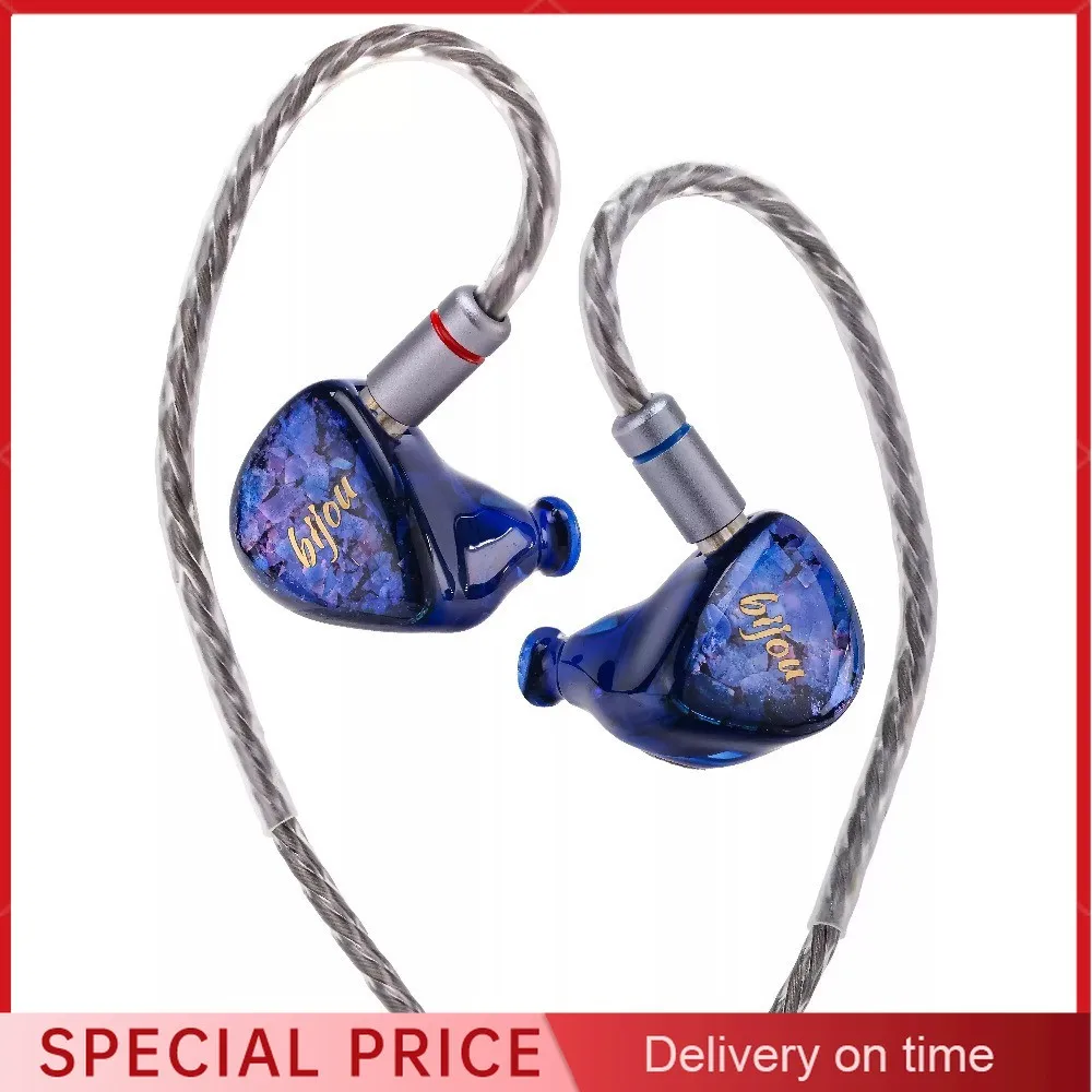 QoA Bijou Headphone 1DD+1BA+1BCD in Ear Monitor Earphones Hybrid HiFi Audio IEMs with 3.5mm 4.4mm Earbuds Plug Headset Cable
QoA Bijou Headphone 1DD+1BA+1BCD in Ear Monitor Earphones Hybrid HiFi Audio IEMs with 3.5mm 4.4mm Earbuds Plug Headset Cable
