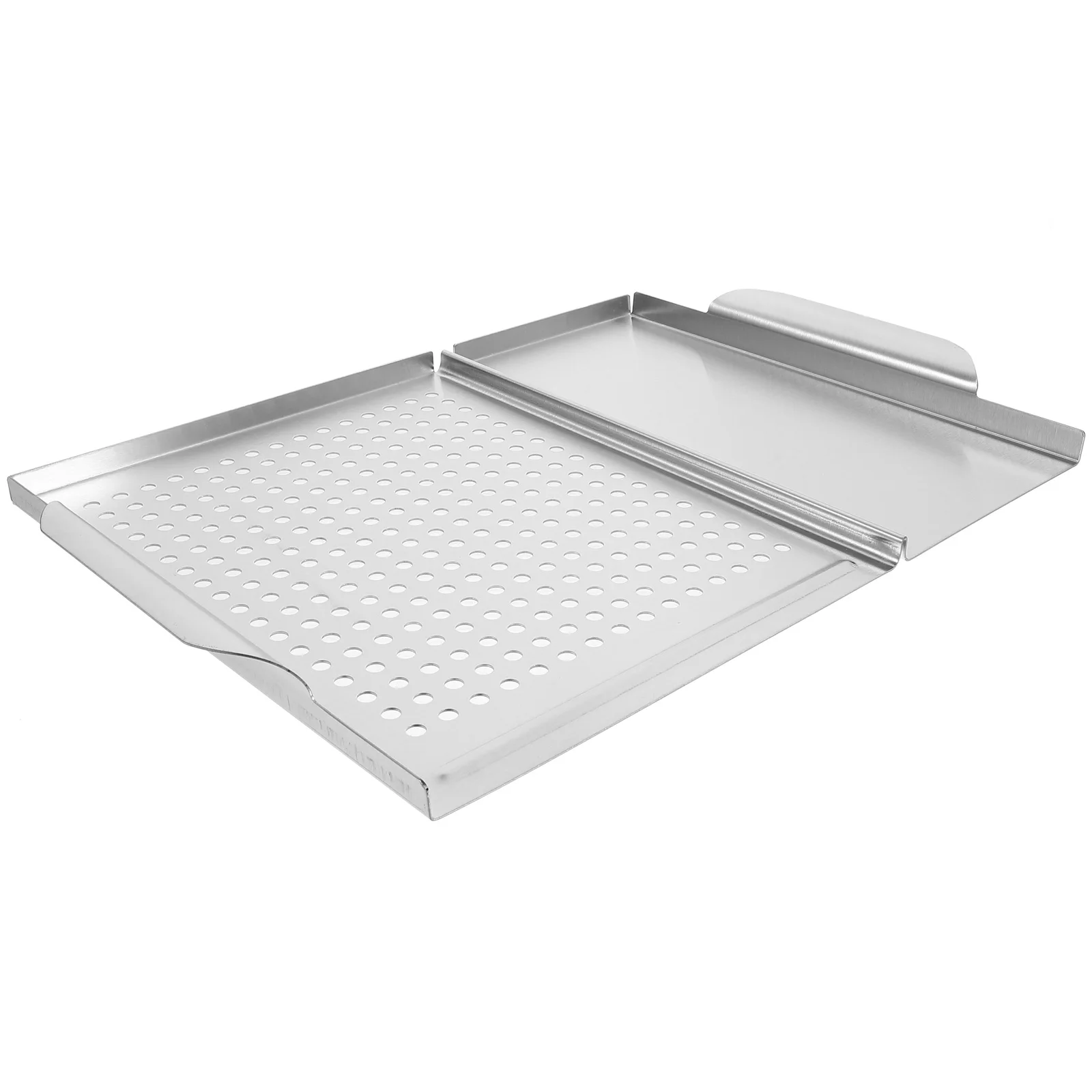 430 Stainless Steel BBQ Tray Handle Cooking Grids Griddle Non-stick Small Hole Professional Outdoor Home Barbecue
430 Stainless Steel BBQ Tray Handle Cooking Grids Griddle Non-stick Small Hole Professional Outdoor Home Barbecue