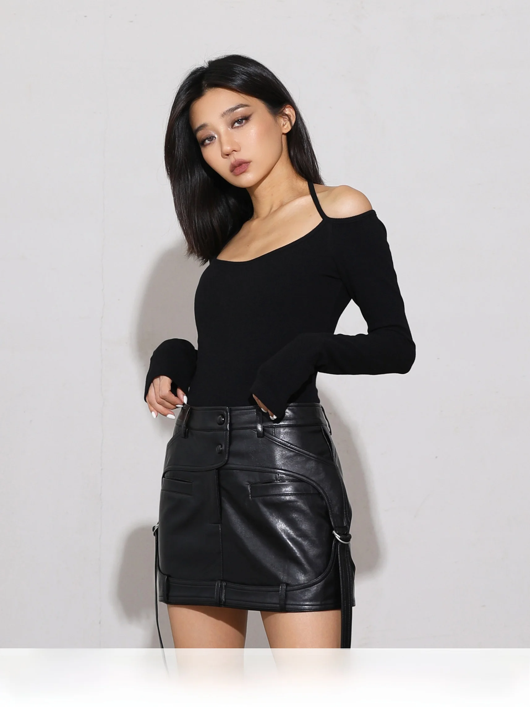 MIRANDA SONG Women's Knitted One-oulder Neline Long Sve Jumpsuit Cotton Commute Sle High Waist ort Pants
MIRANDA SONG Women's Knitted One-oulder Neline Long Sve Jumpsuit Cotton Commute Sle High Waist ort Pants