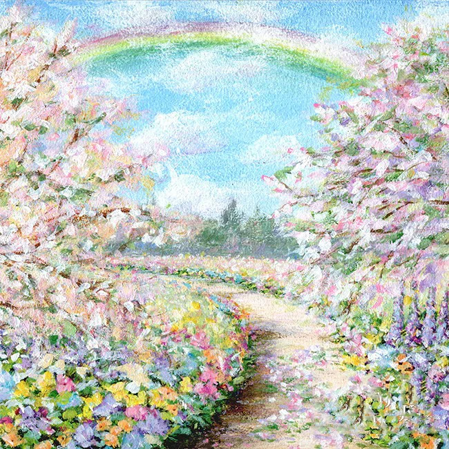 Spring flower Gardens road Easter Rainbow backdrops computer print party supplies Photography Studio Backgrounds
Spring flower Gardens road Easter Rainbow backdrops computer print party supplies Photography Studio Backgrounds