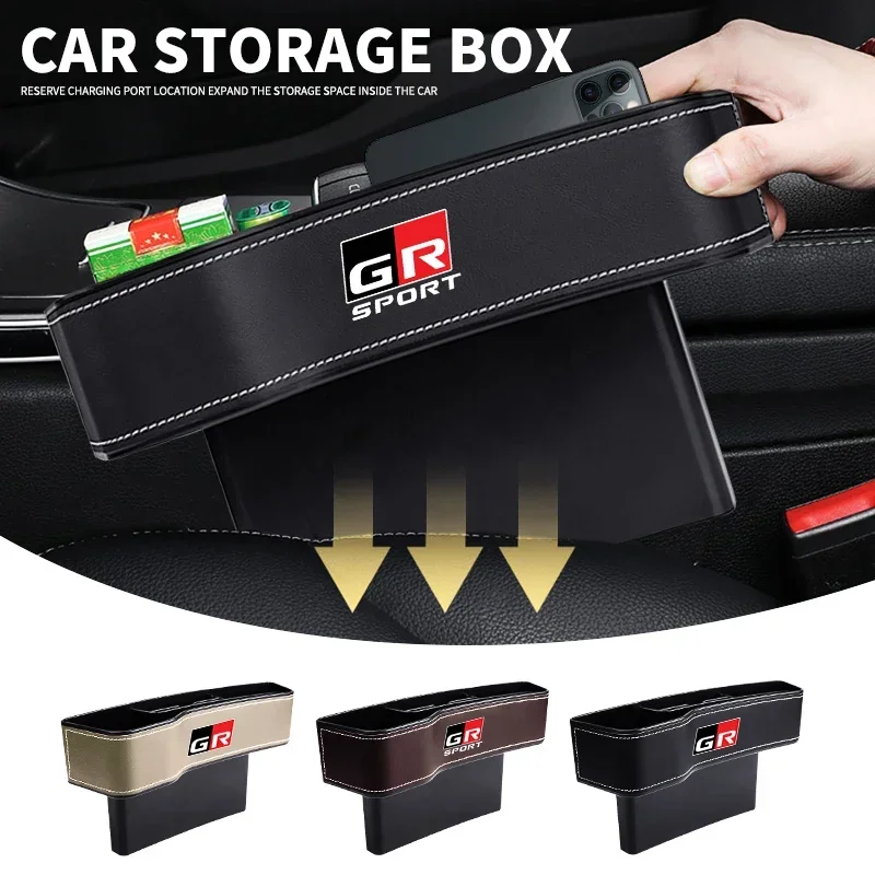Car Seat Gap Storage Box Crevice Organizer Holder For Toyota GR Sport Gazoo Racing Yaris Corolla Hilux Supra C-HR Accessories
Car Seat Gap Storage Box Crevice Organizer Holder For Toyota GR Sport Gazoo Racing Yaris Corolla Hilux Supra C-HR Accessories 