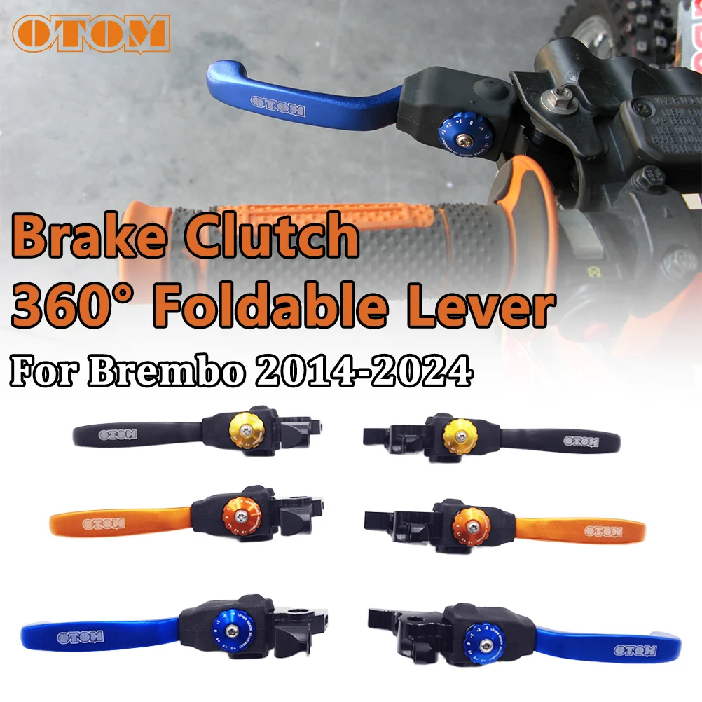 OTOM Motorcycle Front Brake Clutch Lever 7 Gears Foldable Crash Proof Lever For KTM HUSQVARNA GASGAS SX EXC FE With BREMBO
OTOM Motorcycle Front Brake Clutch Lever 7 Gears Foldable Crash Proof Lever For KTM HUSQVARNA GASGAS SX EXC FE With BREMBO