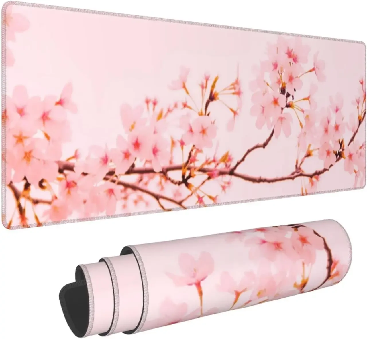 Sakura Cherry Blossom Mouse Pad Non-Slip Rubber Mouse Pad with Stitched Edges Waterproof Mouse Mat for Office 31.5" x 11.8"
Sakura Cherry Blossom Mouse Pad Non-Slip Rubber Mouse Pad with Stitched Edges Waterproof Mouse Mat for Office 31.5" x 11.8"