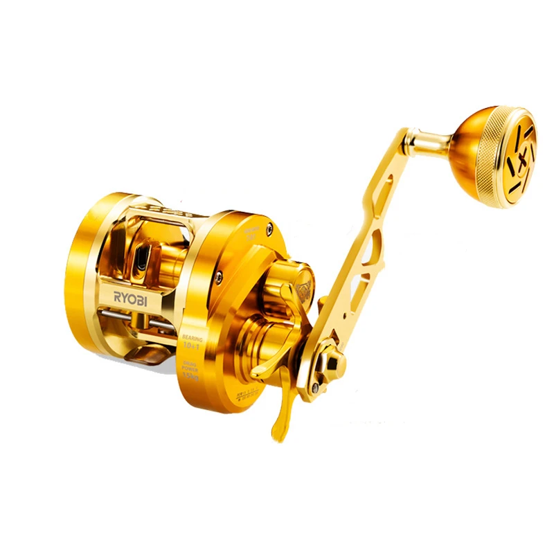 Fishing Reel Drum Wheel All Metal Body Max Drag 15KG 11BB Trolling Reel
Fishing Reel Drum Wheel All Metal Body Max Drag 15KG 11BB Trolling Reel