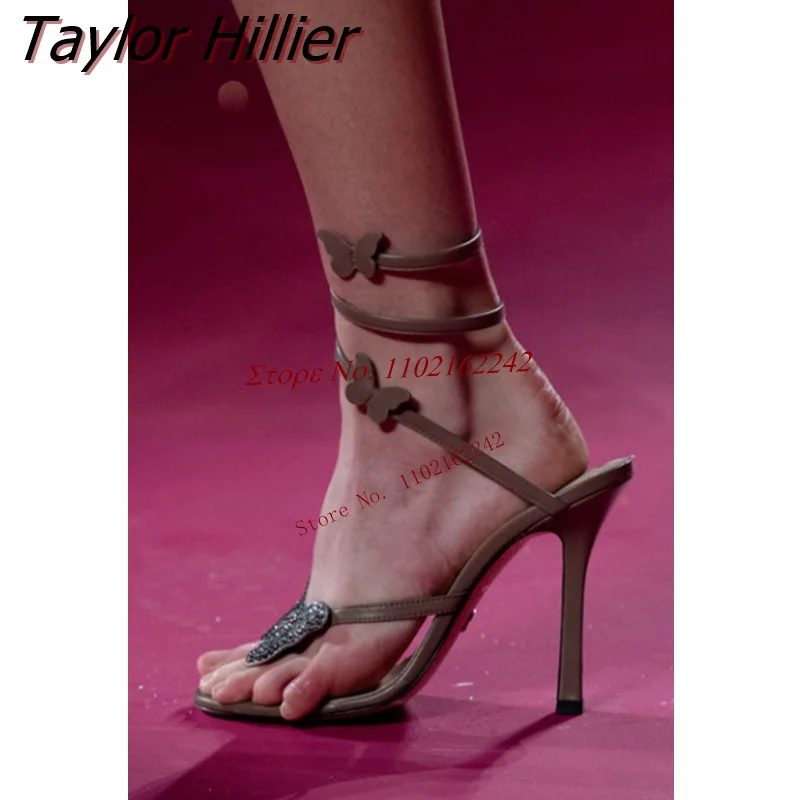 Summer Pink Rhinestone, Butterfly Clip Toes Slippers Pink Snake Shaped Fine Heel Sandals Fashion Versatile Dress Wedding Shoes
Summer Pink Rhinestone, Butterfly Clip Toes Slippers Pink Snake Shaped Fine Heel Sandals Fashion Versatile Dress Wedding Shoes