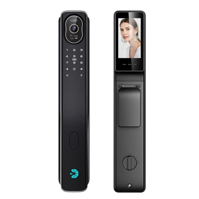 003 Tuya WIFI Security Fingerprint NFC Face Recognition Smart Home Camera Door Lock For Front Door
003 Tuya WIFI Security Fingerprint NFC Face Recognition Smart Home Camera Door Lock For Front Door