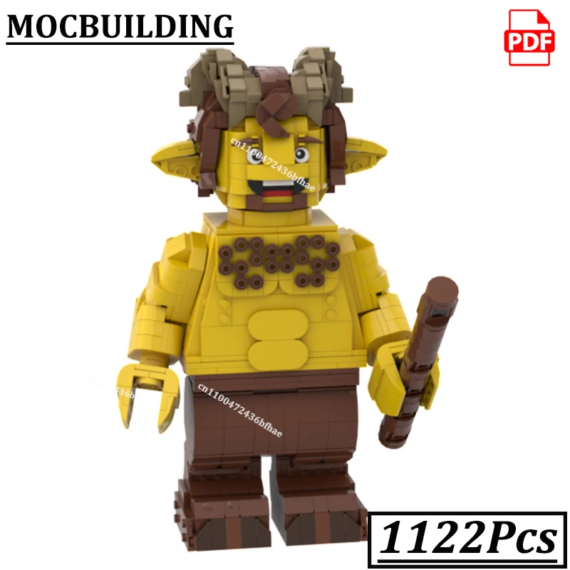 Mythological Man Faun Blocks MOCBUILDING Bricks Shelf Decor Bricks Construction Toys Present Gifts for Boys Girls
Mythological Man Faun Blocks MOCBUILDING Bricks Shelf Decor Bricks Construction Toys Present Gifts for Boys Girls