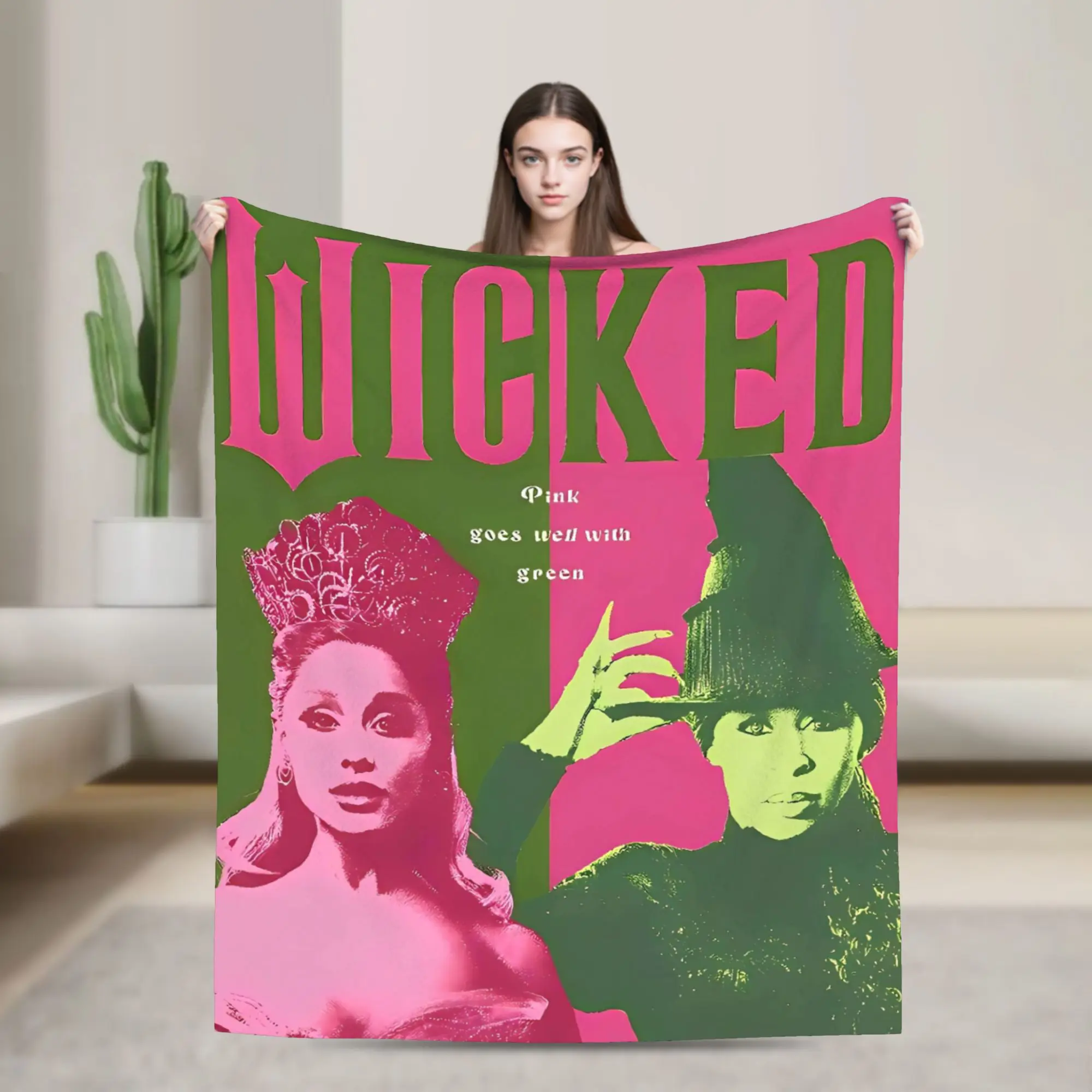 Wicked 2 Hot Movie Warm Soft Blankets Airplane Travel Plush Bedding Throws Novelty Couch Chair Flannel Bedspread Sofa Bed Cover
Wicked 2 Hot Movie Warm Soft Blankets Airplane Travel Plush Bedding Throws Novelty Couch Chair Flannel Bedspread Sofa Bed Cover