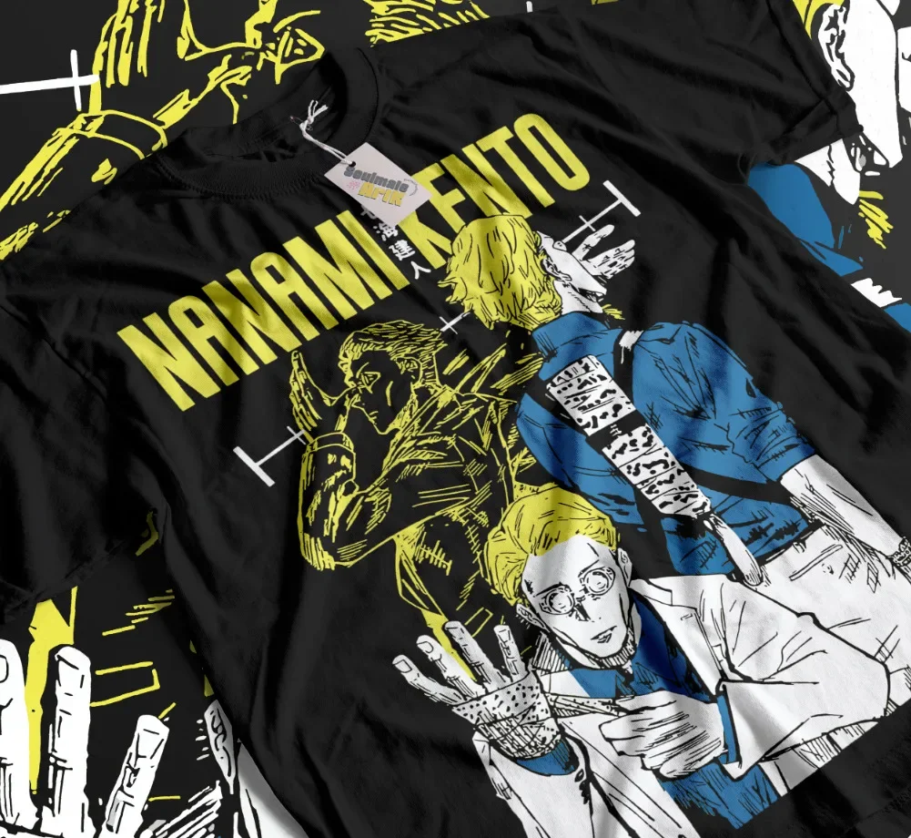 Nanami Kento T-Shirt Jujutsu Kaisen Gojo Satoru JJK Anime Manga Shirt Soft Tee
Nanami Kento T-Shirt Jujutsu Kaisen Gojo Satoru JJK Anime Manga Shirt Soft Tee