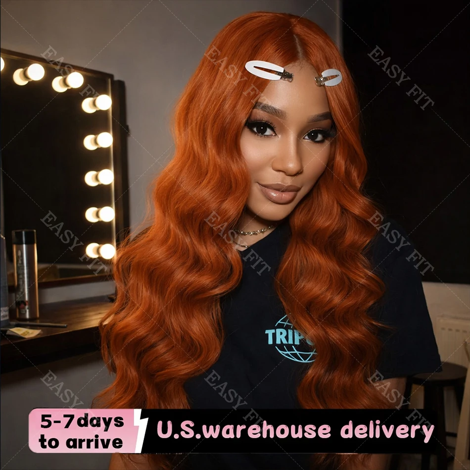 Ginger Body Wave Human Hair Wigs 13x4 Hd Lace Frontal Human Hair Wig 30 Inch Orange Ginger Colored 4x4 Closure Wig For Women
Ginger Body Wave Human Hair Wigs 13x4 Hd Lace Frontal Human Hair Wig 30 Inch Orange Ginger Colored 4x4 Closure Wig For Women