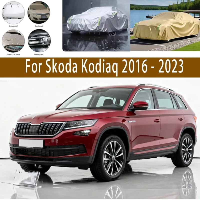 For Skoda Kodiaq 2016-2023 Outdoor Protection Full Car Covers Snow Cover Sunshade Waterproof Dustproof Exterior Car accessories
For Skoda Kodiaq 2016-2023 Outdoor Protection Full Car Covers Snow Cover Sunshade Waterproof Dustproof Exterior Car accessories
