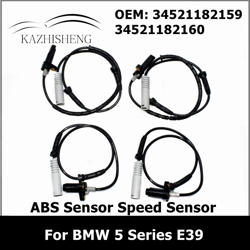 ABS Wheel Speed Sensor for BMW 5 Series E39 528i 540i M5 34521182159 34521182160
ABS Wheel Speed Sensor for BMW 5 Series E39 528i 540i M5 34521182159 34521182160