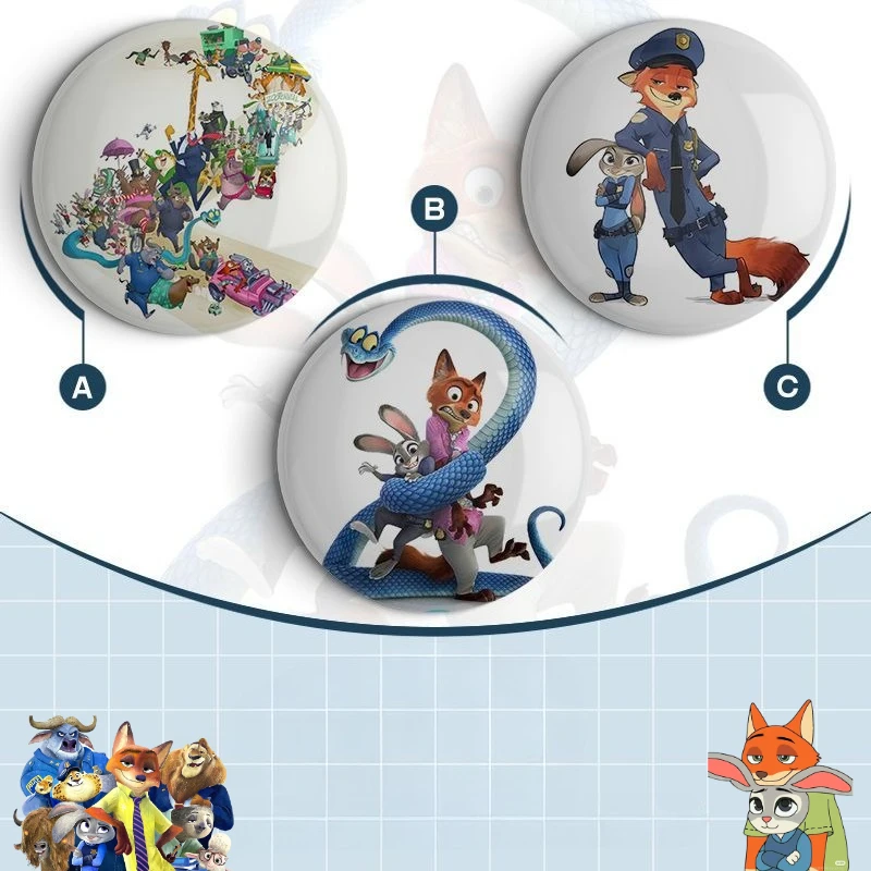 Дисней Зоотопия анимация мультфильм милый лазерный значок креативный для мальчиков и девочек пары рюкзак кулон аксессуар брошь подарок
Дисней Зоотопия анимация мультфильм милый лазерный значок креативный для мальчиков и девочек пары рюкзак кулон аксессуар брошь подарок