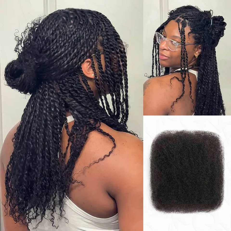 Afro Kinky Bulk 100 % Human Hair For Draedlock Extensions Repair Locs Twists And Braids Natural Black 22inches 50g/Pack
Afro Kinky Bulk 100 % Human Hair For Draedlock Extensions Repair Locs Twists And Braids Natural Black 22inches 50g/Pack