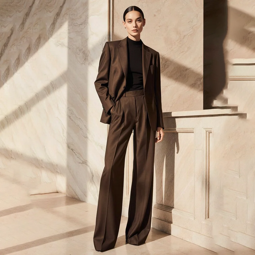 Роскошный женский костюм по индивидуальному заказу, комплект из двух предметов, куртка, брюки, офисные женские шикарные наряды, элитные формальные костюмы Trajes De Mujer Elegante
Роскошный женский костюм по индивидуальному заказу, комплект из двух предметов, куртка, брюки, офисные женские шикарные наряды, элитные формальные костюмы Trajes De Mujer Elegante