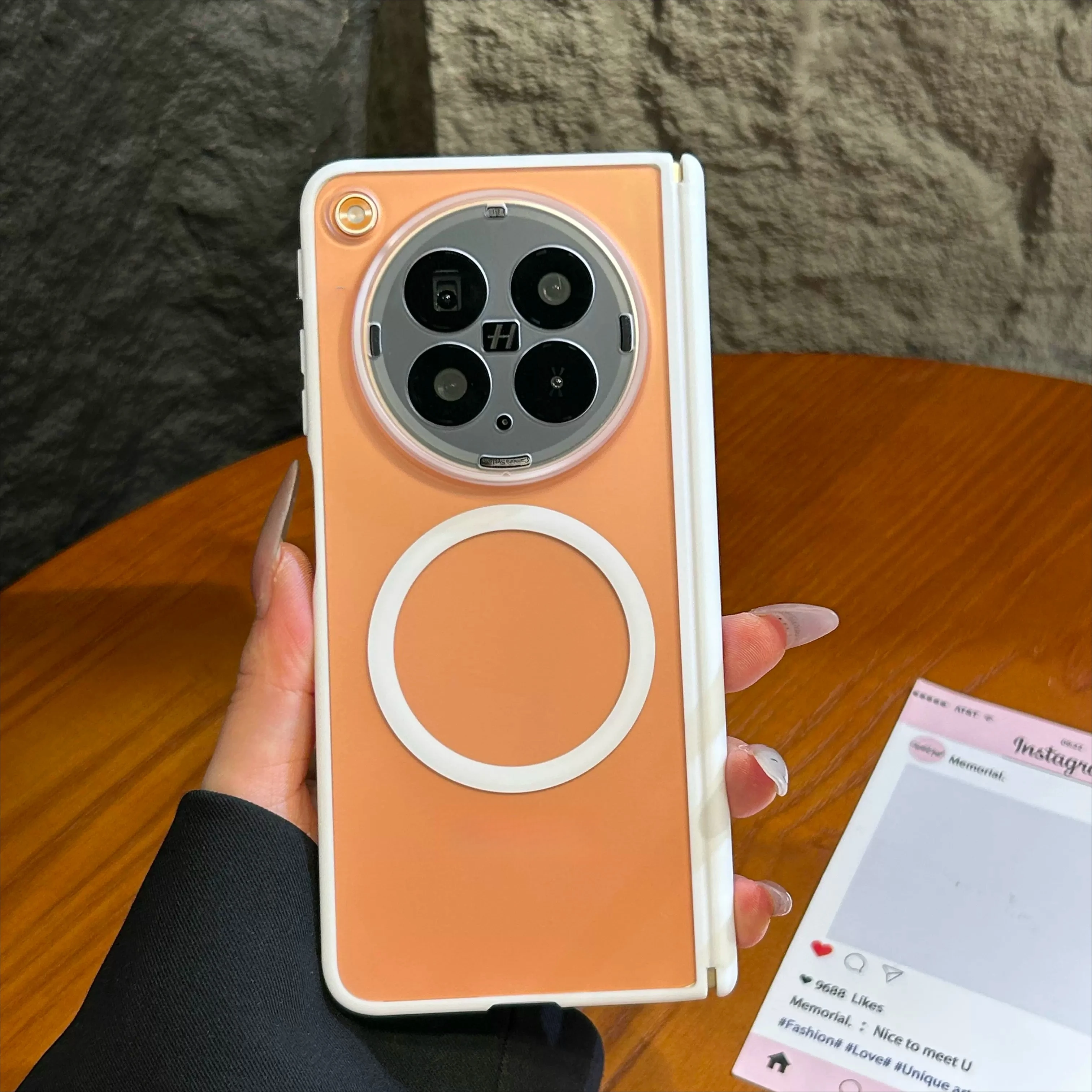 For OPPO Find N6 Case New Hard Matte Ice Translucent Magnetic Dual-axis Non-slip Phone Protect Back Cover For oppo Find N6 Shell
For OPPO Find N6 Case New Hard Matte Ice Translucent Magnetic Dual-axis Non-slip Phone Protect Back Cover For oppo Find N6 Shell
