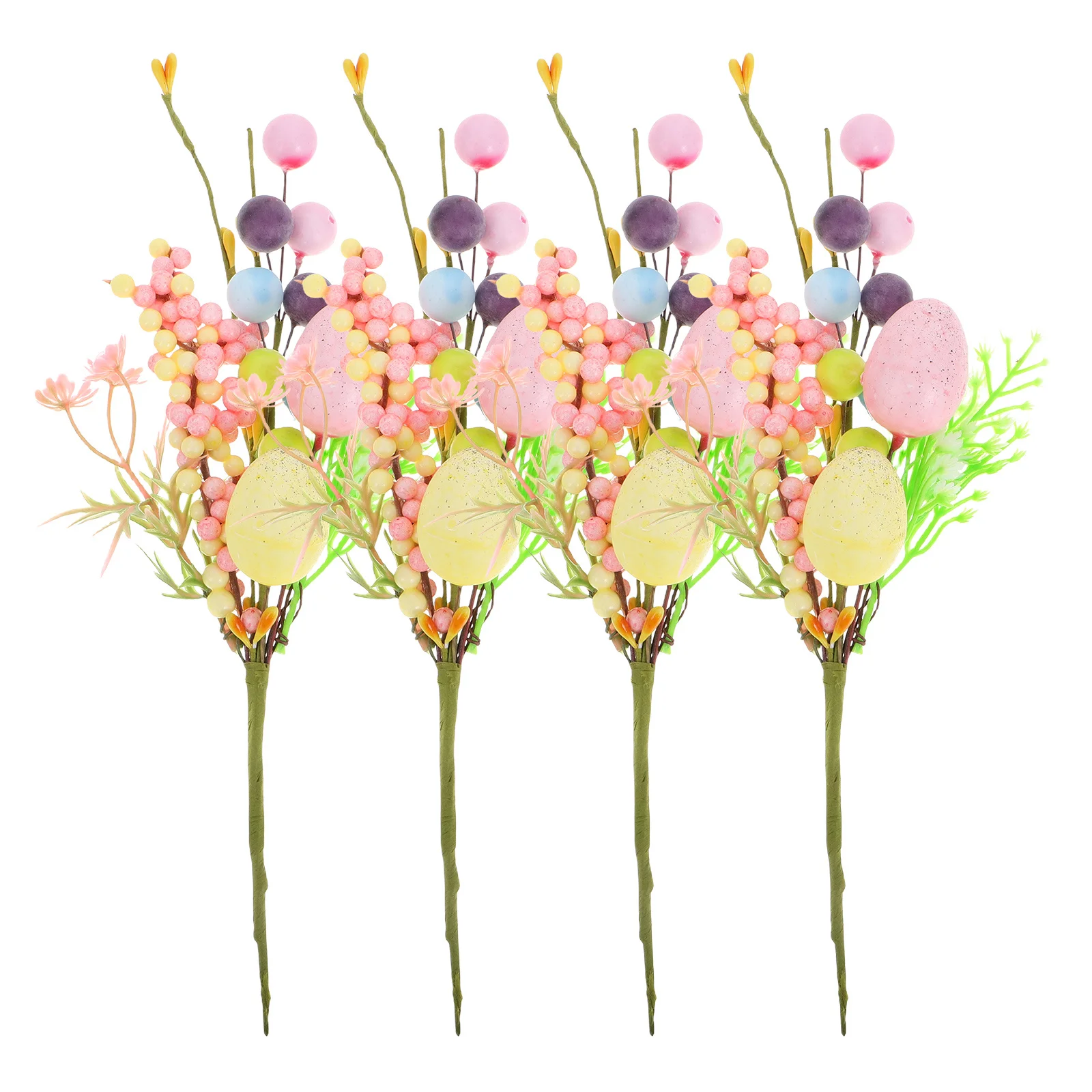 4Pcs 24Cm Easter Egg Floral Stems Artificial Greenery Picks for Bouquet Centerpiece DIY Garland Easter Table Decor Spring
4Pcs 24Cm Easter Egg Floral Stems Artificial Greenery Picks for Bouquet Centerpiece DIY Garland Easter Table Decor Spring