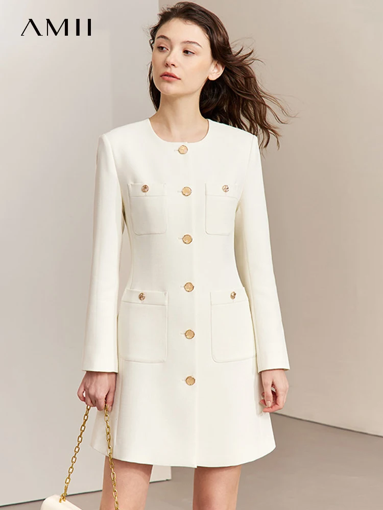 AMII Minimalism Elegant Party Dresses for Women 2023 Spring New French Dress Midi Black Elegant Office Lady Vestidos 12341154
AMII Minimalism Elegant Party Dresses for Women 2023 Spring New French Dress Midi Black Elegant Office Lady Vestidos 12341154