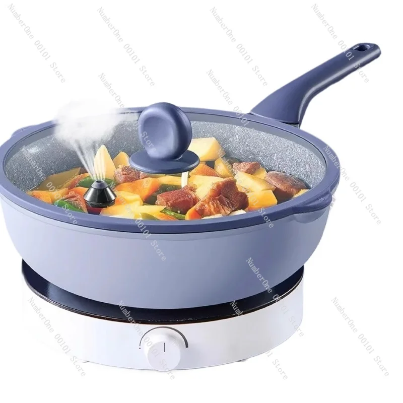Low-Pressure Frying Pan, Home-Use Mica Stone Color, Non-Stick Flat Bottom Pan for Deepening Soup and Milk
Low-Pressure Frying Pan, Home-Use Mica Stone Color, Non-Stick Flat Bottom Pan for Deepening Soup and Milk