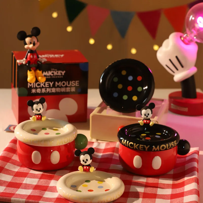 Cartoon Mickey Anime Figure Ceramic pet Rice Bowl Grain water separation Desktop Model Ornaments Toy Birthday Gifts
Cartoon Mickey Anime Figure Ceramic pet Rice Bowl Grain water separation Desktop Model Ornaments Toy Birthday Gifts