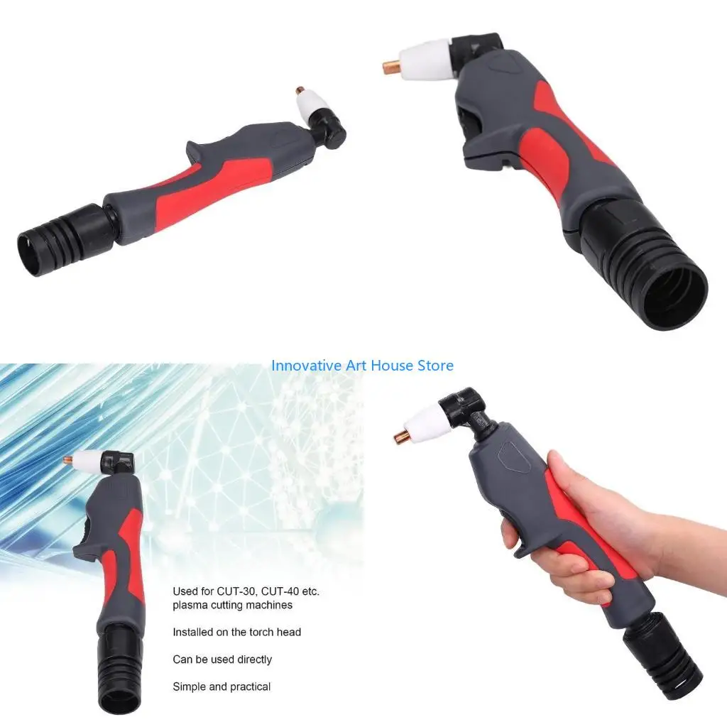E1PC PT31 ABS Handle 40A Plasma Cutting Torch Head for Cut‑30 Cut‑40 Cut‑50 LGK40
E1PC PT31 ABS Handle 40A Plasma Cutting Torch Head for Cut‑30 Cut‑40 Cut‑50 LGK40