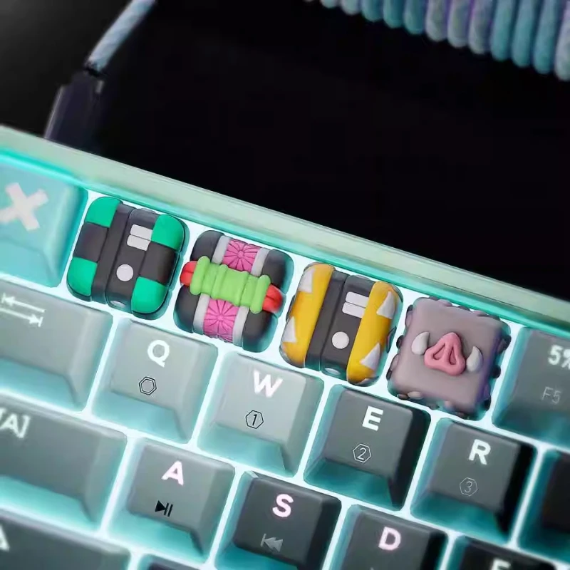 Pre Sale Anime Key Cap Resin Kamado Nezuko Artisan Keycaps for Mechanical Keyboard Accessories Kamado Tanjirou Custom Keycaps MX
Pre Sale Anime Key Cap Resin Kamado Nezuko Artisan Keycaps for Mechanical Keyboard Accessories Kamado Tanjirou Custom Keycaps MX