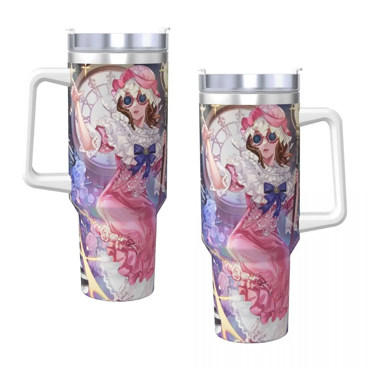 MINISO I-Identitys V Horror Game Mugs Cup With Straws Travelist Cold and Hot Water Bottle Insulated Large Capacity Thermal Mug
MINISO I-Identitys V Horror Game Mugs Cup With Straws Travelist Cold and Hot Water Bottle Insulated Large Capacity Thermal Mug