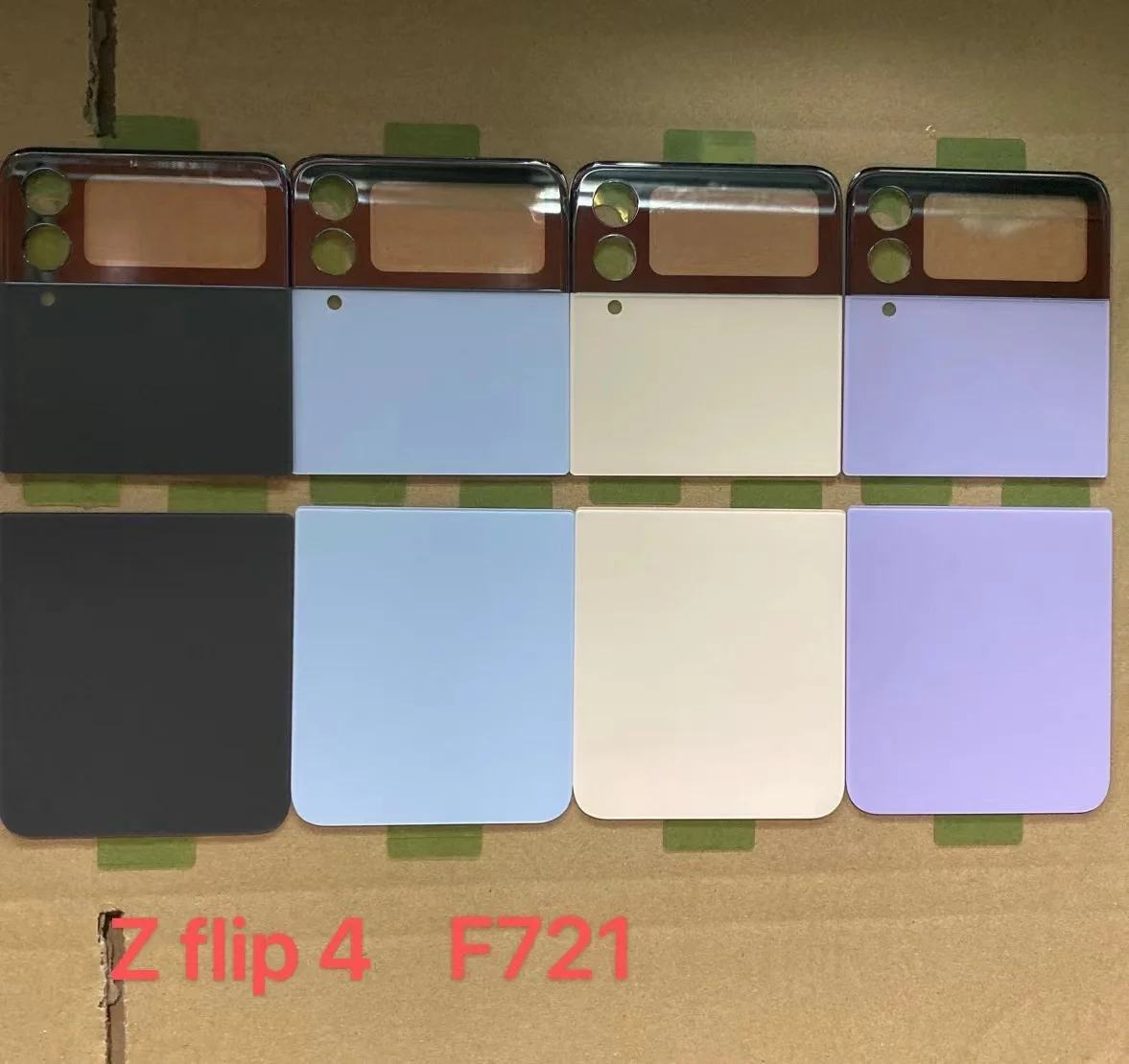 Для Samsung Galaxy Z Flip 4 F721 Задняя стеклянная крышка сменный Корпус задняя крышка Батарейная панель чехол с объективом камеры + клей
Для Samsung Galaxy Z Flip 4 F721 Задняя стеклянная крышка сменный Корпус задняя крышка Батарейная панель чехол с объективом камеры + клей