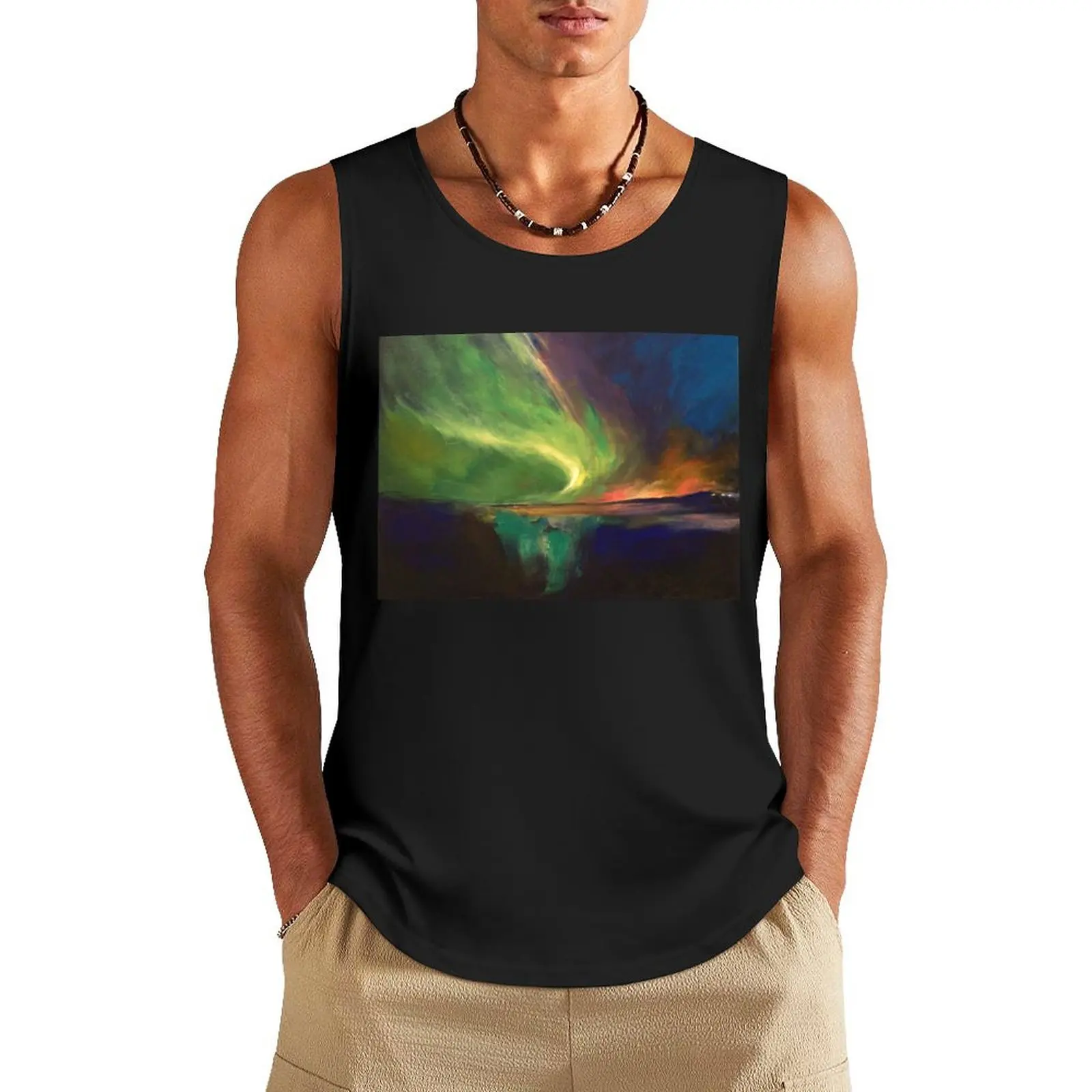 Aurora Borealis Tank Top Men's singlets bodybuilding t shirt sleeveless gym shirts male anime clothes
Aurora Borealis Tank Top Men's singlets bodybuilding t shirt sleeveless gym shirts male anime clothes