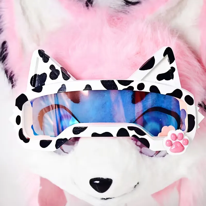 Furry Head Goggles with Ears Handwork Cat Paw Goggles Fursuit Accessories Cute Glasses Cosplay Props KIG Costume Head Gear
Furry Head Goggles with Ears Handwork Cat Paw Goggles Fursuit Accessories Cute Glasses Cosplay Props KIG Costume Head Gear