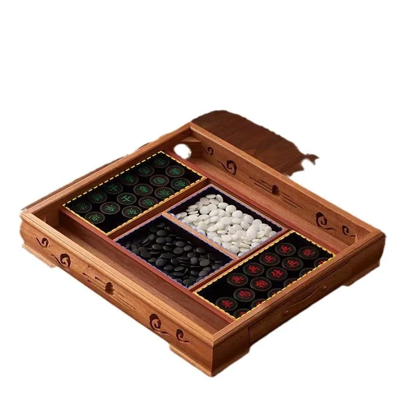 Two-in-one chessboard, adult children's beginner double-sided solid wood chessboard
Two-in-one chessboard, adult children's beginner double-sided solid wood chessboard