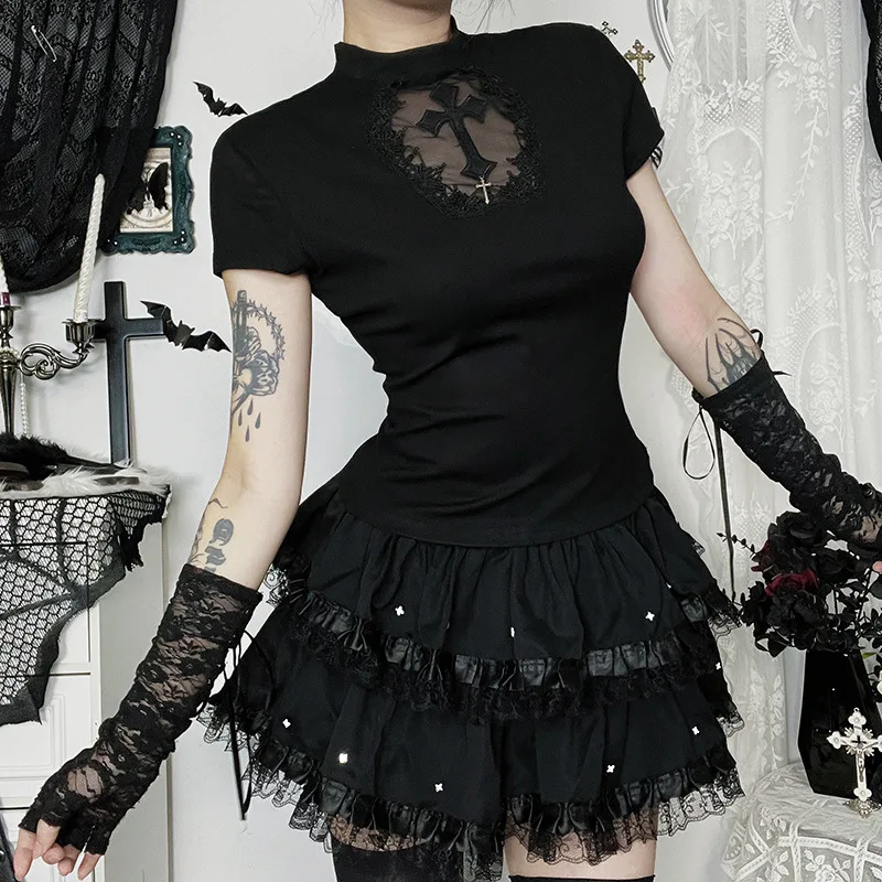 Subculture Starry Puff Skirts Summer New Fashionable Versatile Personalized Spicy Girl Short Skirt
Subculture Starry Puff Skirts Summer New Fashionable Versatile Personalized Spicy Girl Short Skirt